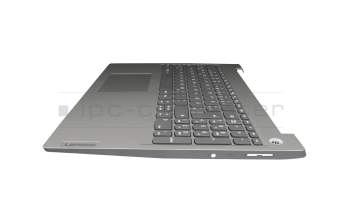 AM1JV000300 teclado incl. topcase original Lenovo DE (alemán) gris/plateado