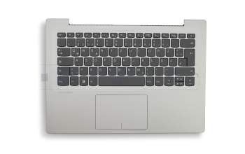 AM1YS000200 teclado incl. topcase original Lenovo DE (alemán) gris/plateado