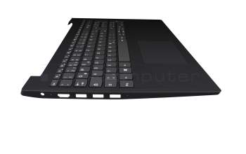 AP1RU000200 teclado incl. topcase original Lenovo DE (alemán) gris oscuro/canaso