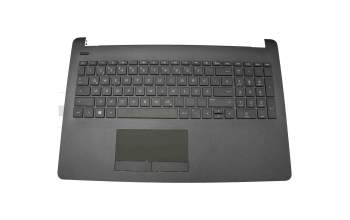 AP204000E00 teclado incl. topcase original HP DE (alemán) negro/negro (diamond)