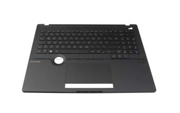 APIA0KNB0-562PGE00 teclado incl. topcase original Asus DE (alemán) negro/negro con retroiluminacion