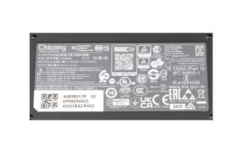 Acer Aspire 3 (A315-22G) original cargador 65 vatios delgado