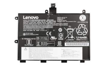 Batería 34Wh original para Lenovo ThinkPad Yoga 11e Chromebook (20DB)