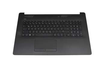 C2039626F1480 teclado incl. topcase original HP DE (alemán) negro/negro (PTP/DVD)