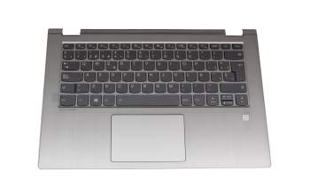 C3E430TC14B0 teclado incl. topcase original Lenovo SP (español) gris/plateado con retroiluminacion