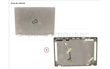 Fujitsu CP794484-XX LCD BACK COVER ASSY (W/RGB CAM, TOUCH)