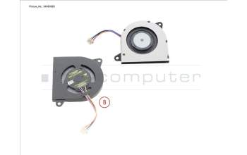 Fujitsu CP825296-XX FAN RIGHT (45X45)