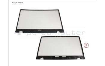 Fujitsu CP827188-XX LCD FRONT COVER EVO (W/ HELLO, EPRIV)