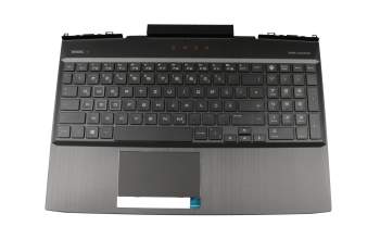 DZC46G3DTA teclado incl. topcase original HP DE (alemán) negro/negro con retroiluminacion