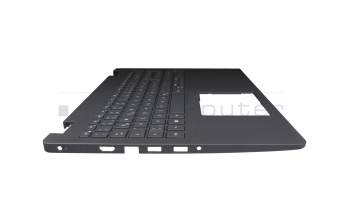 FA2X2000200-1 teclado incl. topcase original Dell DE (alemán) gris/canaso con retroiluminacion