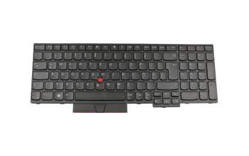 FU53722 teclado original Lenovo DE (alemán) negro/negro con mouse-stick sin backlight