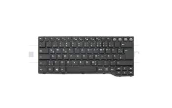 FUJ:CP672160-XX teclado original Fujitsu DE (alemán) negro/negro/mate