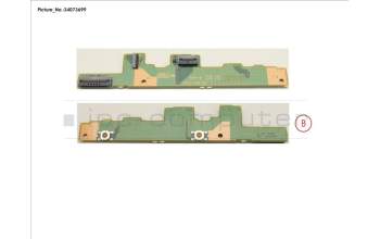 Fujitsu FUJ:CP775865-XX SUB BOARD, TP BUTTONS