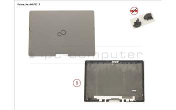 Fujitsu FUJ:CP776428-XX LCD BACK COVER (W/ CAM,MIC)