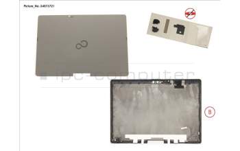 Fujitsu FUJ:CP776432-XX LCD BACK COVER FOR REARCAM (W/ CAM,MIC)