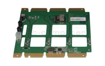 Fujitsu A3C40089198 original Servidor piezas de repuesto HDD-Backplate Platine (incl. cable) reformado