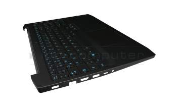 GY530NBX0001TE10 teclado incl. topcase original Lenovo DE (alemán) negro/negro con retroiluminacion