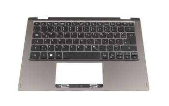 HQ21011498000 teclado incl. topcase original Acer DE (alemán) negro/canaso