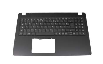 HQ21014357007 teclado incl. topcase original Acer DE (alemán) negro/negro