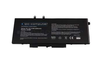 IPC-Computer batería (4 celdas) compatible para Dell 09JRYT con 61Wh