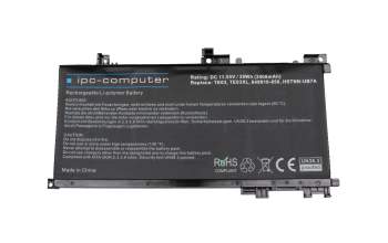 IPC-Computer batería 11.55V compatible para HP HSTNN-DB7T con 39Wh