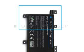 IPC-Computer batería 34Wh compatible para Asus VivoBook X556UA