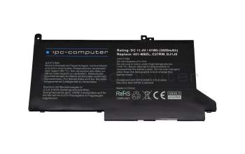 IPC-Computer batería 41Wh compatible para Dell Latitude 13 (7380)