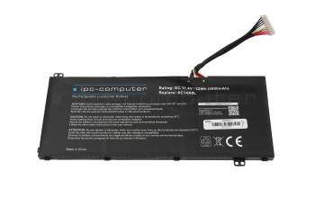 IPC-Computer batería 52Wh compatible para Acer Aspire VX 15 (VX5-591G)