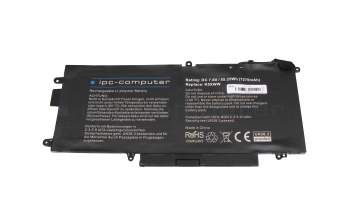 IPC-Computer batería 55,25Wh compatible para Dell Latitude 13 (7389)