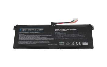 IPC-Computer batería 7,6V (Typ AP16M5J) compatible para Acer 2ICP4/80/104 con 40Wh