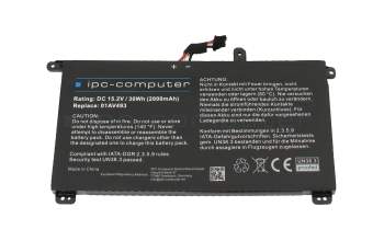 IPC-Computer batería compatible para Lenovo 00UR891 con 30Wh