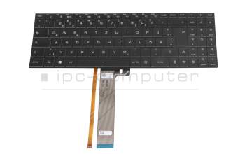 KT01-10C8DK59GRRA000 teclado original Medion DE (alemán) negro con retroiluminacion