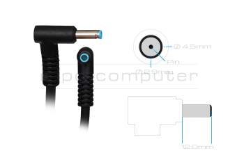 L15879-001 cargador original HP 135 vatios redondeado