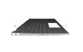 L46811-BG1 teclado incl. topcase original HP CH (suiza) negro/negro con retroiluminacion