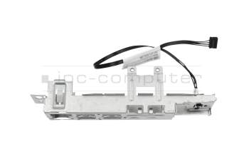 Lenovo SC10L02501 original Soporte de panel frontal incl. botón de encendido