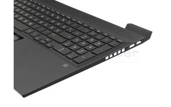 M75757-041 teclado incl. topcase original HP DE (alemán) negro/negro con retroiluminacion (tarjeta gráfica RTX)