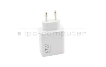 MDY-12-EH cargador USB-C original Xiaomi 67,0 vatios EU wallplug blanca (Charging Combo Type-A)