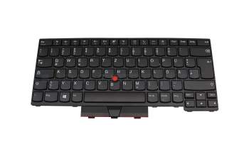 NBL-85UK teclado original Lenovo DE (alemán) negro/negro con mouse-stick