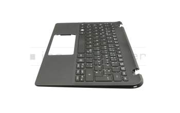 NK.I1117.04B teclado incl. topcase original Acer DE (alemán) negro/negro