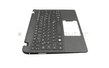 NK.I1117.04B teclado incl. topcase original Acer DE (alemán) negro/negro