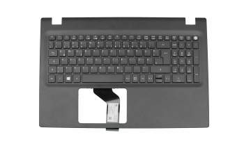 NK.I1513.00J teclado incl. topcase original Acer DE (alemán) negro/negro