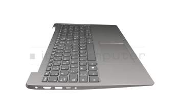 PC5C-FR teclado incl. topcase original Lenovo FR (francés) gris/plateado