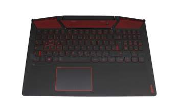 PC5YBG-GR teclado incl. topcase original Lenovo DE (alemán) negro/negro con retroiluminacion