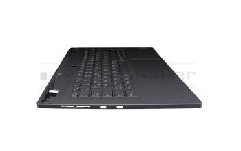 PH4CYXBG-3T teclado incl. topcase original Lenovo DE (alemán) gris/canaso con retroiluminacion