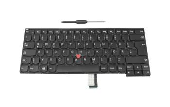 PK130SI1A12 teclado original Lenovo DE (alemán) negro/negro con mouse-stick