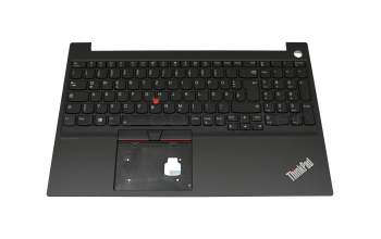 PK131D71B11 teclado incl. topcase original Lenovo DE (alemán) negro/negro con retroiluminacion y mouse stick