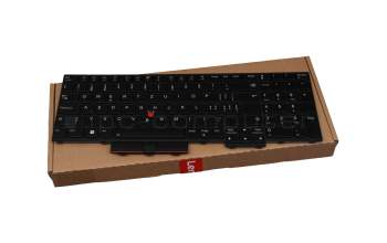 PK131H62B12 teclado original LCFC CH (suiza) negro/negro/mate con retroiluminacion y mouse-stick