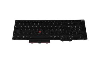 PK131H62B12 teclado original LCFC CH (suiza) negro/negro/mate con retroiluminacion y mouse-stick