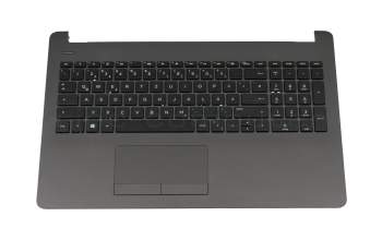 PK132044A10 teclado incl. topcase original Compal DE (alemán) negro/canaso