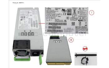 Fujitsu PY-PU903 GEN3 900W TITANIUM PSU LOW NOISE